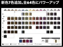 『イノアカラー』が人気な理由3 【多彩なカラーバリエーション＊全64色】