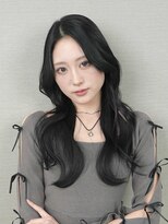 ニュウ(niw)&nbsp;金沢美容室／niw／金沢駅西／髪質改善／艶髪／暗髪／韓国風/ボブ