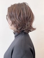 イーストハムアネーロ(EAST HAM anello)&nbsp;透明感まろやかブラウン/レイヤーカット/ミディアム