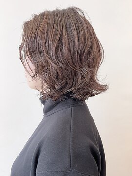 イーストハムアネーロ(EAST HAM anello) 透明感まろやかブラウン/レイヤーカット/ミディアム