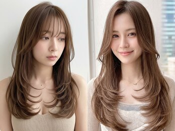 ルーチェ 溝の口(Luce)の写真/【溝の口】『髪質改善×TOKIO』顔周りレイヤーで垢抜け、最高の指通りに[髪質改善/レイヤー/溝の口]