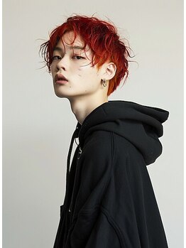 アメリ ココロ 南森町店(Ameri cocoro.)の写真/メンズカジュアル最旬スタイル！トレンドのパーマやカラー・カットのみでもキマる☆ONもOFFも格好良く☆