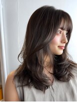 アノ 渋谷(ano)&nbsp;渋谷/ミルクティーブロンド/ダークブルー/デジタルパーマ
