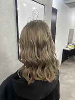 プライズ 所沢プロぺ通り店(prize)&nbsp;ミルクティーベージュカラーダブルカラー所沢