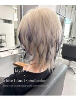 フルールデリズ(fleur de lis)&nbsp;white blond × end color
