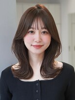 アンアミ オモテサンドウ ザ ツー(Un ami omotesando THE2) ミディアム/レイヤーカット/ミディアムレイヤー/髪質改善