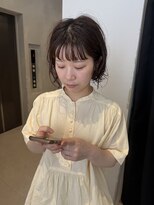 エレノア 静岡店(Eleanor)&nbsp;ニュアンスパーマでおしゃれボブ