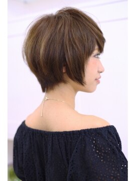 美容室 パルス 静岡鷹匠店(PALS) ふんわりナチュラルショート♪絶壁対策!