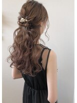 ロルド シェリ(Rold Cheri)&nbsp;ボリュームハーフアップアレンジ