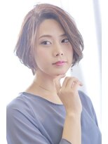 雨とランプ&nbsp;大人小顔ナチュラルショート【琴似　髪質改善　雨とランプ】