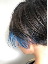 アッシュ 稲田堤店(Ash)&nbsp;インナーカラーブルー