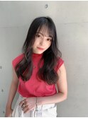外ハネカールとリバースカールミックス