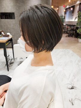 コーゾーギンザ 上野御徒町店(KOZO GINZA) 20代30代40代/横顔美人/大人丸みショートヘア