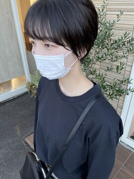 アース 鶴岡店(HAIR&MAKE EARTH) シンプルショート【EARTH鶴岡】