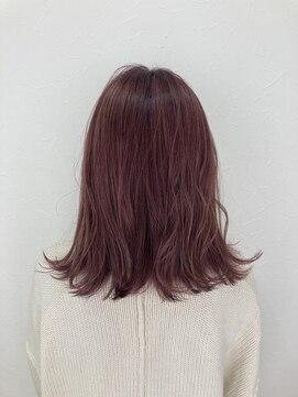 シエル 立川店(CIEL) 【CIEL 佐藤】ダブルカラー　ピンクベージュ