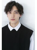 サイドパート/ツイストスパイラルパーマ/メンズ/￥10780