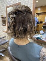 デコヘアー キートス(DECO HAIR kiitos)&nbsp;ショートお呼ばれヘアアレンジ