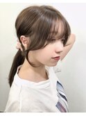 韓国ヘア/フェイスレイヤー/くびれヘア