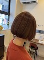 アンジェ(ange) 首がキレイに見えるオススメのコンパクトボブ