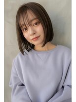 ドットハリス(.Hallis)&nbsp;大人可愛い前髪/ミディアム/ボブ/20代30代/原宿/表参道