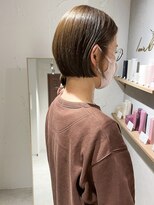 ラミエ バイ メルト 吉祥寺(lamie by melt)&nbsp;"久保田"ミニボブ大人ボブショートボブまとまるボブ前髪なし
