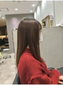★ロングレイヤー★ナチュラル縮毛矯正★