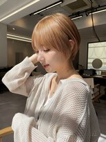 サンド 池袋(sand)&nbsp;イメチェン/ショート/ハイトーン/ショートボブ/ベージュ