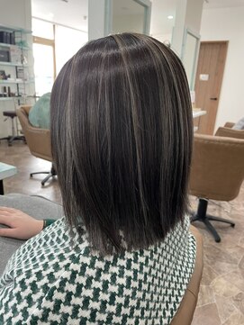 ヘアーディア みどり店(Hair...DiA) コントラストハイライト@30代40代50代[伊勢崎]