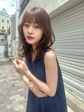 アリスバイアフロート 自由が丘(ALICe by AFLOAT) 鎖骨ミディアムくびれレイヤー