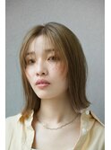 韓国風ボブ、切りっぱなしボブ
