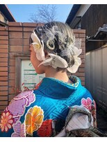 スタイリッシュガーデンみたか&nbsp;ヘアセット　成人式