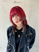 ヘアーデザイン アルエ(HAIR×design ARUE) ルーツカラー×レイヤーカットカラー
