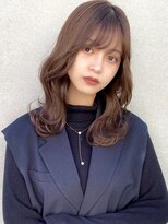 フォルテ 榛原パームス店&nbsp;髪質改善ブラウンカラー韓国風顔周り