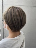 隠れ刈り上げショート♪まとまり感×ツヤ感