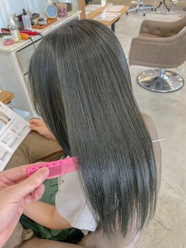 ノート(note) ☆透明感シルク髪カラーオリーブアッシュ☆