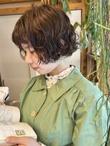 エニフ(ENIF) ショートボブ×パーマ