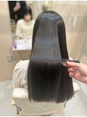 ツヤツヤ髪質改善ストレート