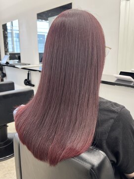 ココ 本八幡(KOKO) #ハッシュカット#グレージュ#デザインカラー#ツートンカラー黒髪