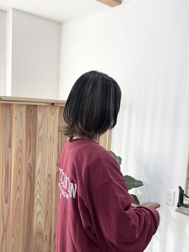 ホンネ(honne.) アンブレラカラー×グレージュ