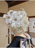 盛りヘアー
