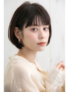 オレンジクラッカー 鎌倉長谷(Orange Cracker) 【Orange Cracker】シンプルで大人かわいいミニボブ　竹若真央