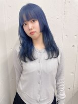 ソーソー(SoSo)&nbsp;《soso》デザインカット×ブルーカラー