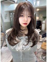 ロンド ロビン 栄(Lond robin) 【Lond robin】木屋元一 前髪/顔まわり/2way/韓国/レイヤー