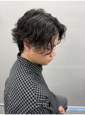 スパイラルメンズパーマメンズカット
