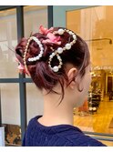 卒業式ヘアアレンジ
