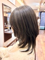 ヘアー グリーン(hair green) 顔まわりレイヤーくびれ【髪質改善/百合ヶ丘】