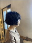 ボブ×パーマ