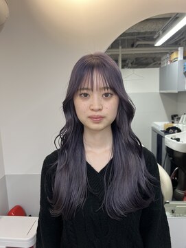 アマトウキョウ アユンチェ(AMA TOKYO×AYUNCHE) 韓国ヘア　2wayバング  レイヤーカット くびれヘア  顔周り