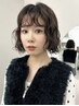 前髪カット＋前髪パーマ＋シャンプーブロー→5500円