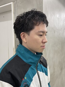 スー 渋谷(suu) メンズカットメンズショートスパイキーショートピンパーマ渋谷